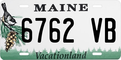 ME license plate 6762VB