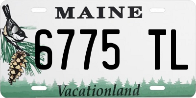 ME license plate 6775TL