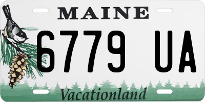 ME license plate 6779UA