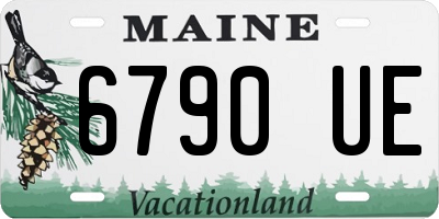 ME license plate 6790UE