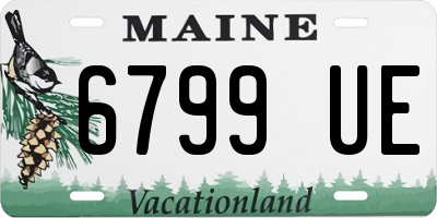 ME license plate 6799UE