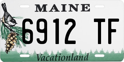 ME license plate 6912TF