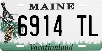 ME license plate 6914TL
