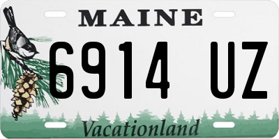 ME license plate 6914UZ
