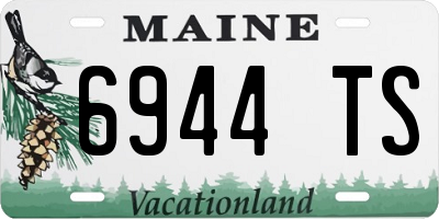 ME license plate 6944TS