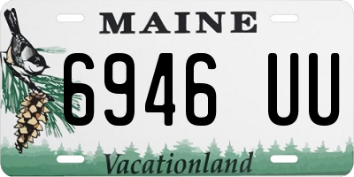 ME license plate 6946UU