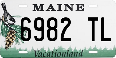 ME license plate 6982TL