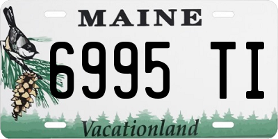 ME license plate 6995TI