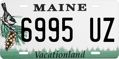 ME license plate 6995UZ