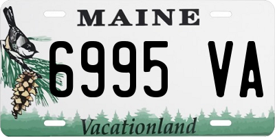 ME license plate 6995VA