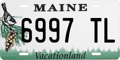 ME license plate 6997TL