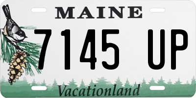 ME license plate 7145UP