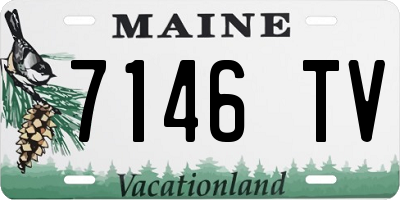 ME license plate 7146TV
