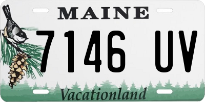 ME license plate 7146UV