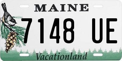 ME license plate 7148UE
