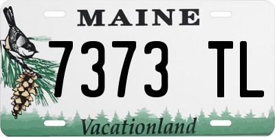 ME license plate 7373TL