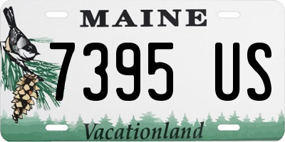 ME license plate 7395US