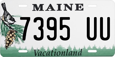 ME license plate 7395UU