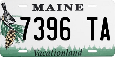 ME license plate 7396TA