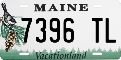 ME license plate 7396TL