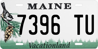 ME license plate 7396TU