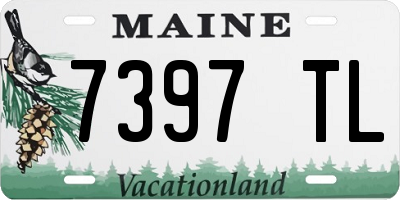 ME license plate 7397TL