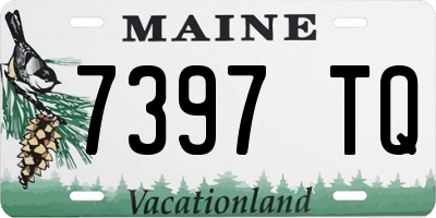 ME license plate 7397TQ