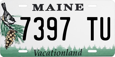 ME license plate 7397TU