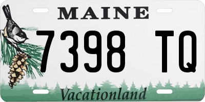 ME license plate 7398TQ
