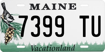 ME license plate 7399TU