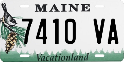 ME license plate 7410VA