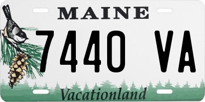 ME license plate 7440VA