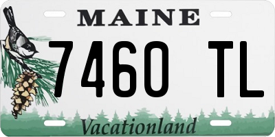ME license plate 7460TL