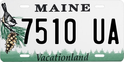 ME license plate 7510UA