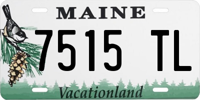 ME license plate 7515TL