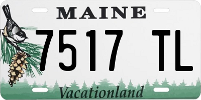 ME license plate 7517TL