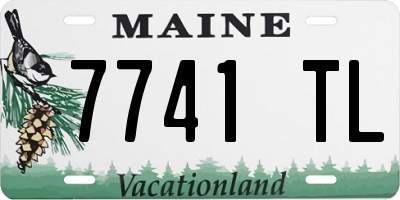 ME license plate 7741TL