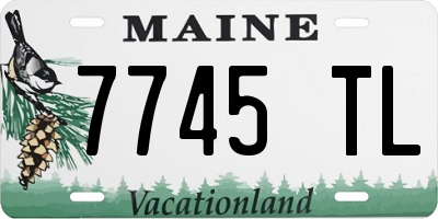 ME license plate 7745TL