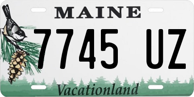 ME license plate 7745UZ