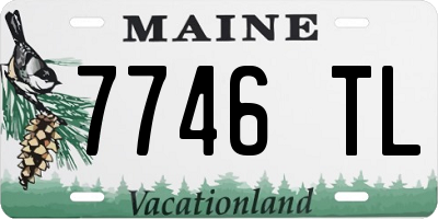 ME license plate 7746TL