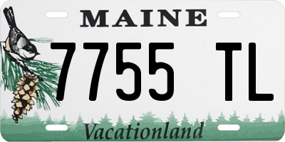 ME license plate 7755TL