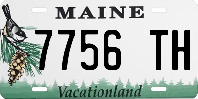 ME license plate 7756TH