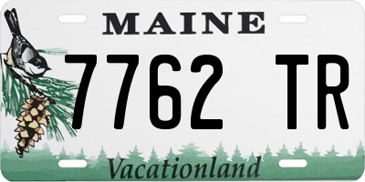 ME license plate 7762TR