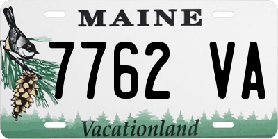 ME license plate 7762VA