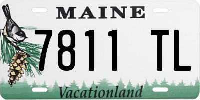 ME license plate 7811TL