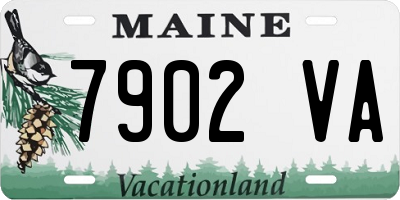 ME license plate 7902VA