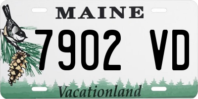 ME license plate 7902VD