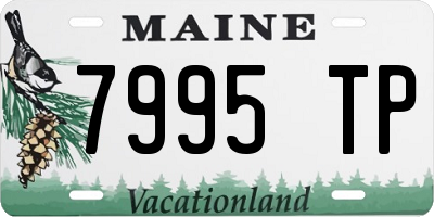 ME license plate 7995TP