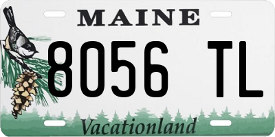 ME license plate 8056TL
