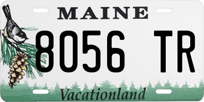 ME license plate 8056TR